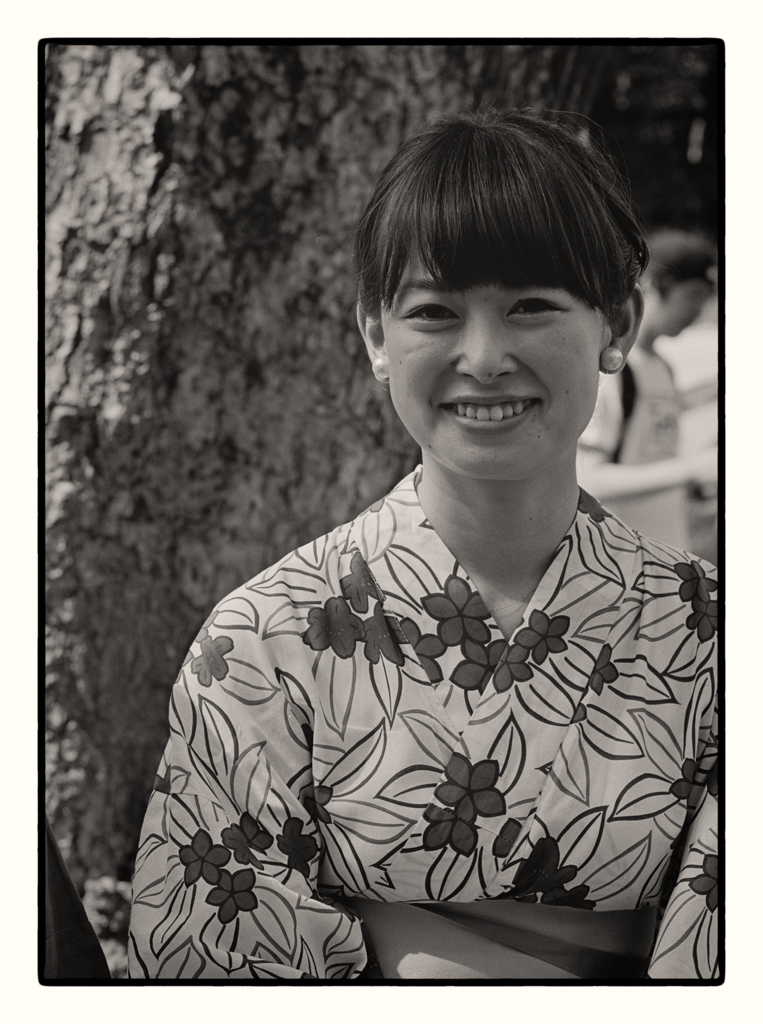 snap 着物女子