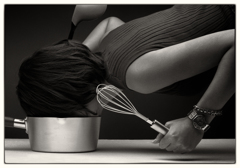 味見 monochrome