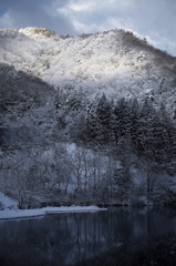 篠山雪景色