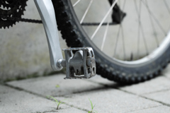 試し撮り　向かいの自転車