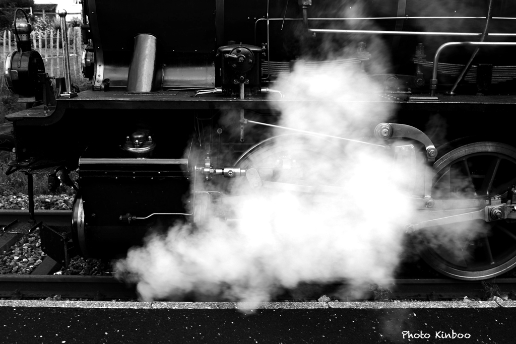 スイスの蒸気機関車　２