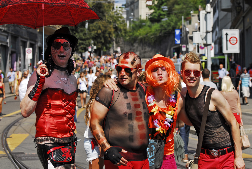 Street parade チューリッヒのお祭り