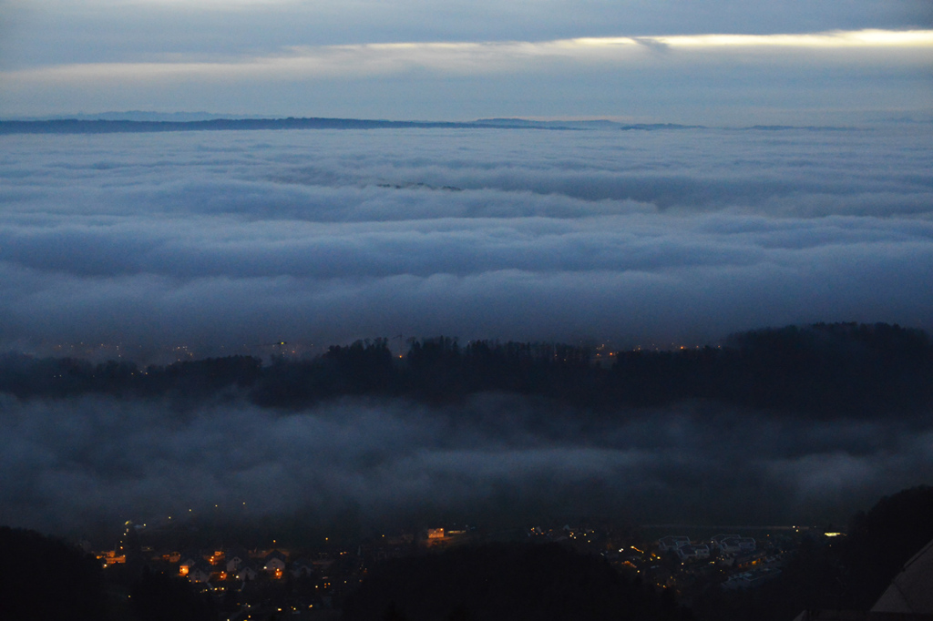 Uetliberg　８６９m　ユートリベルグからの眺望１