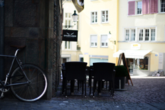 自転車のある風景 自転車のある風景