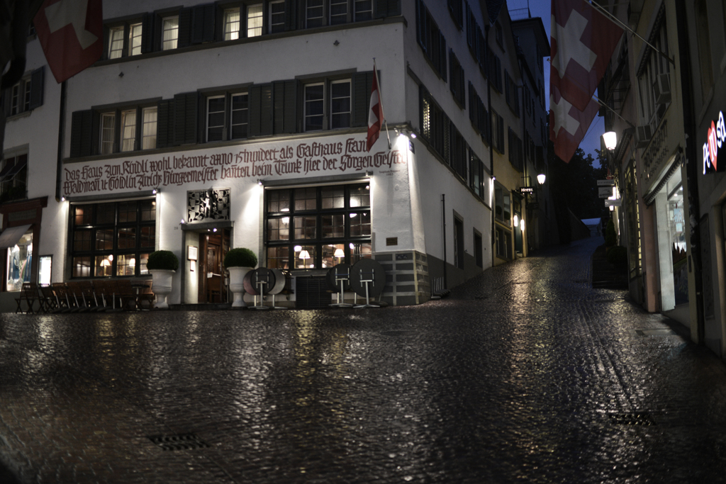 夜のチューリッヒ　１