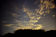 スイスの星空