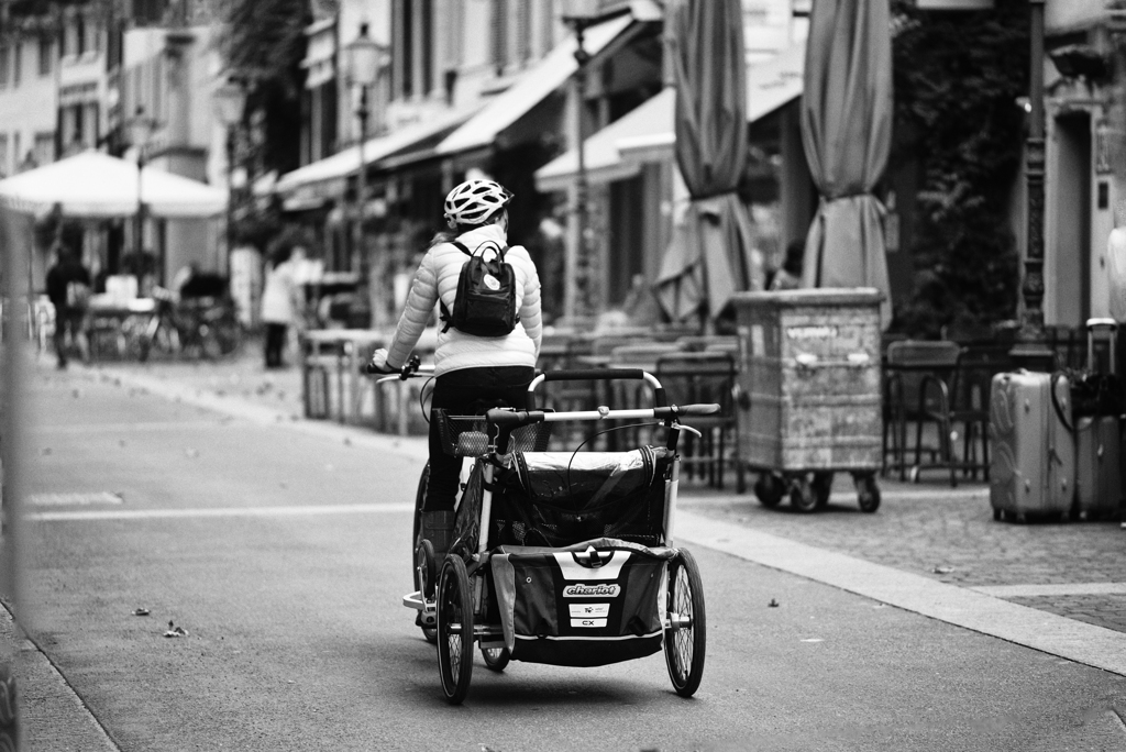 朝のマーケット　１