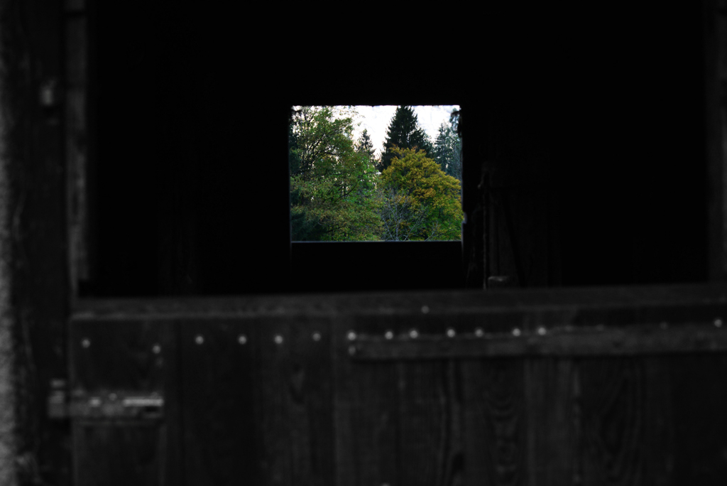 そこにあった牛小屋
