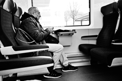 電車の中で２