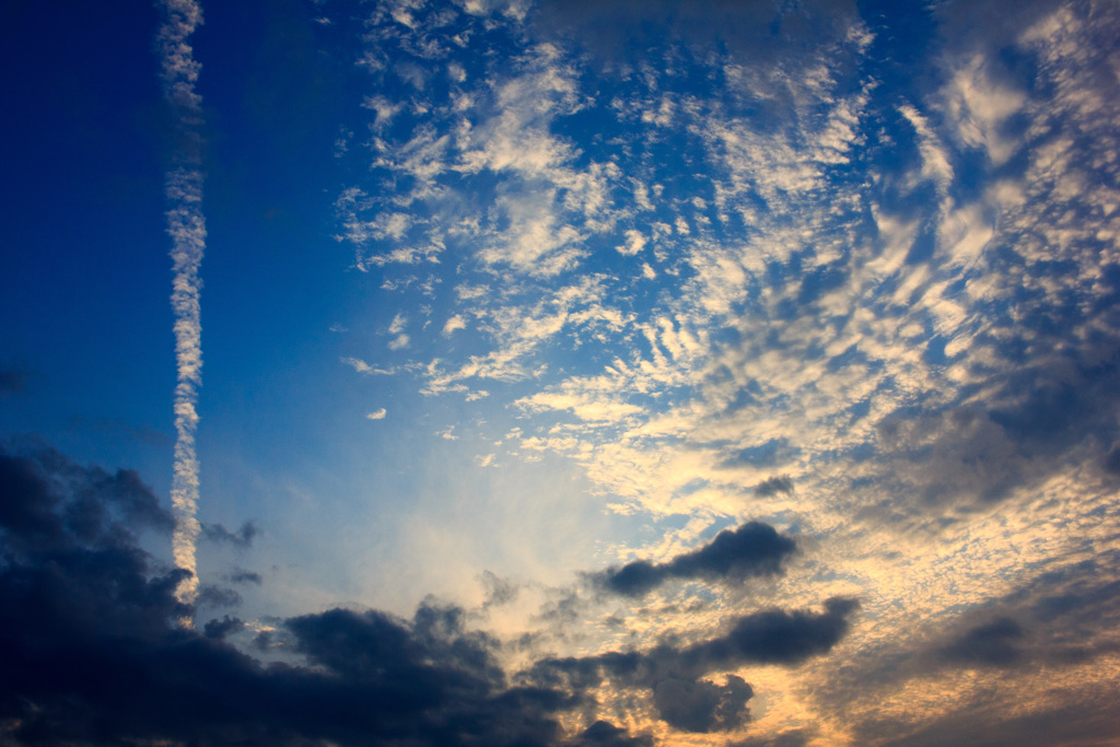 夕方の空