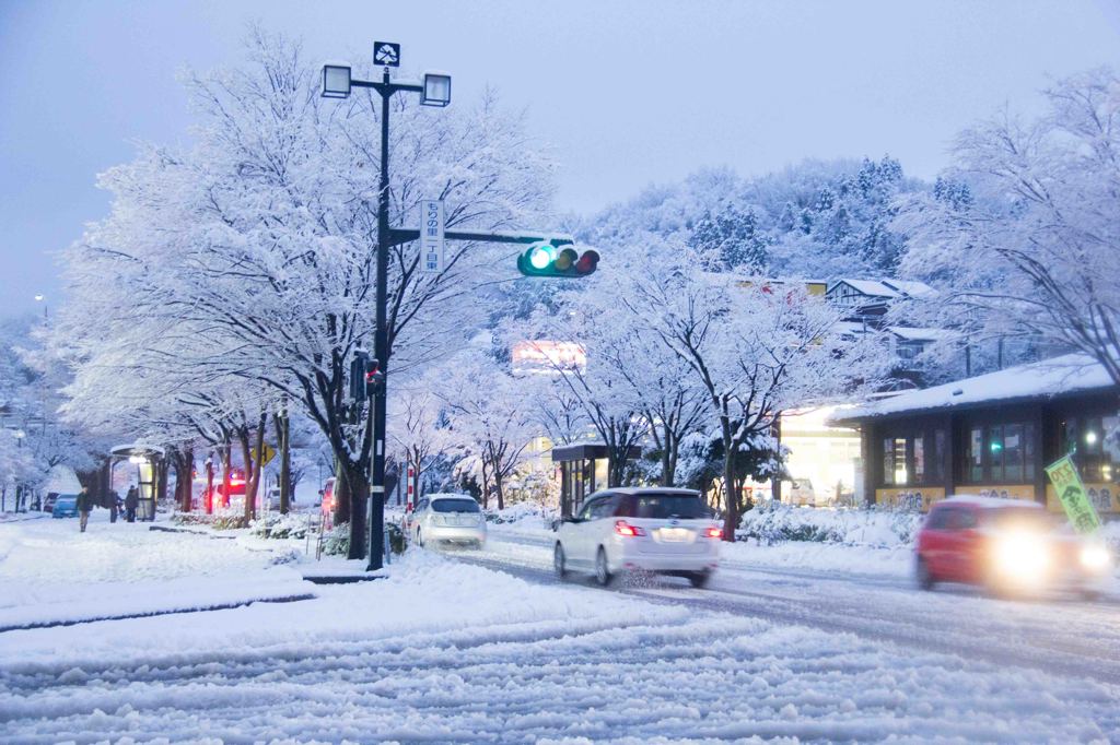 雪の街