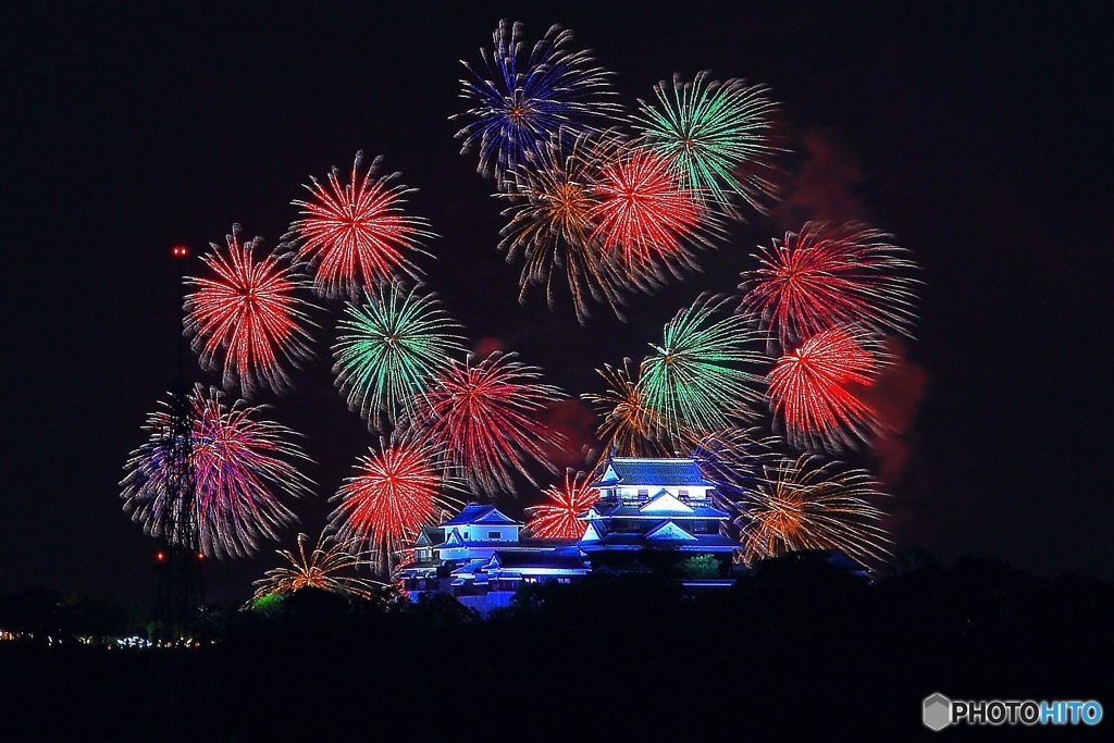 三津浜花火大会