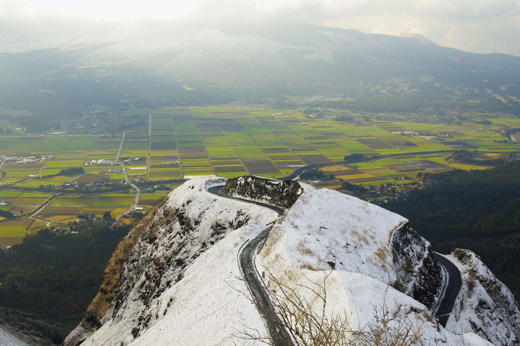 ラピュタ　雪景色