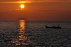 瀬戸内の夕陽