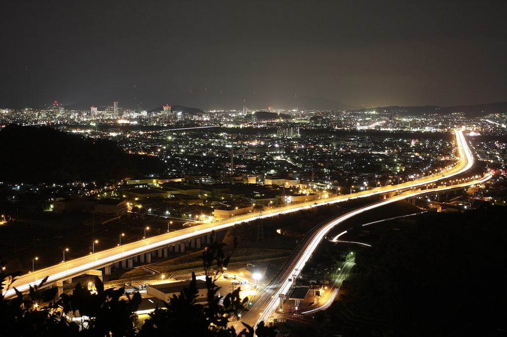 真夜中の静岡