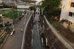 川が流れる街　２