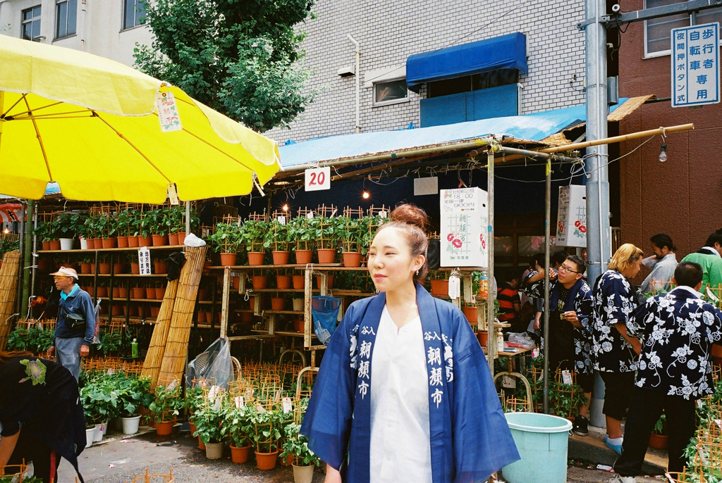 朝顔市　１
