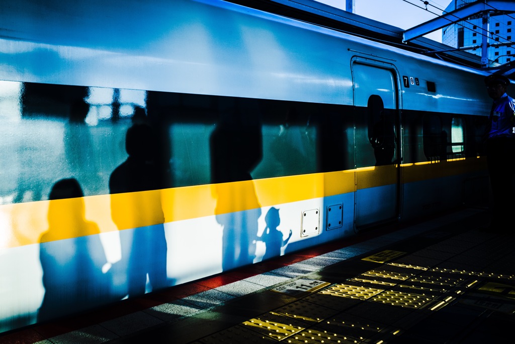 Shadow on the train #2