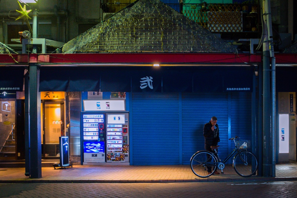 Street scene with bicycles #5