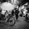Street scene with bicycles #8