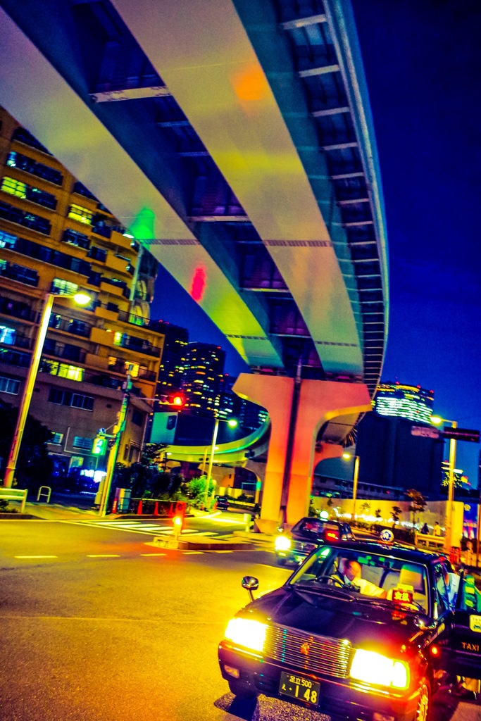 Under the highway