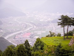 View from the castle ruins