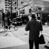 Street scene with bicycles #7