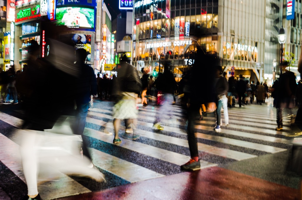 Scramble crossing