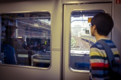 The motorman and the boy