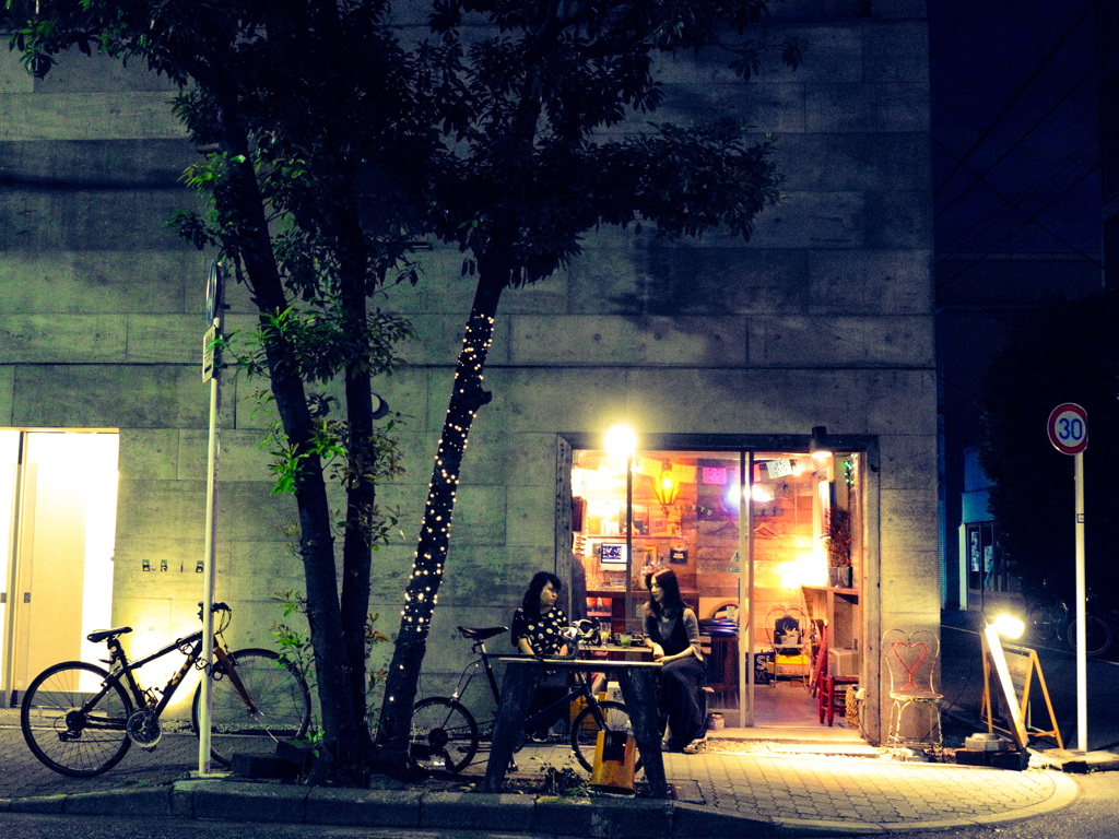 Bar at midnight