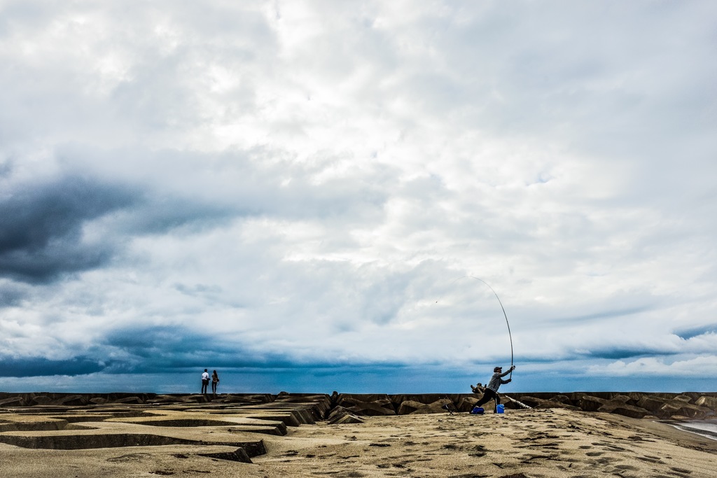 Throwing rod