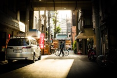 He and Bicycle
