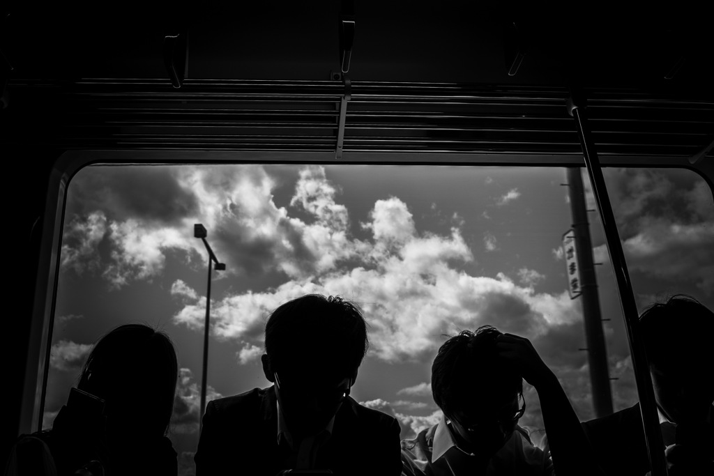In the train