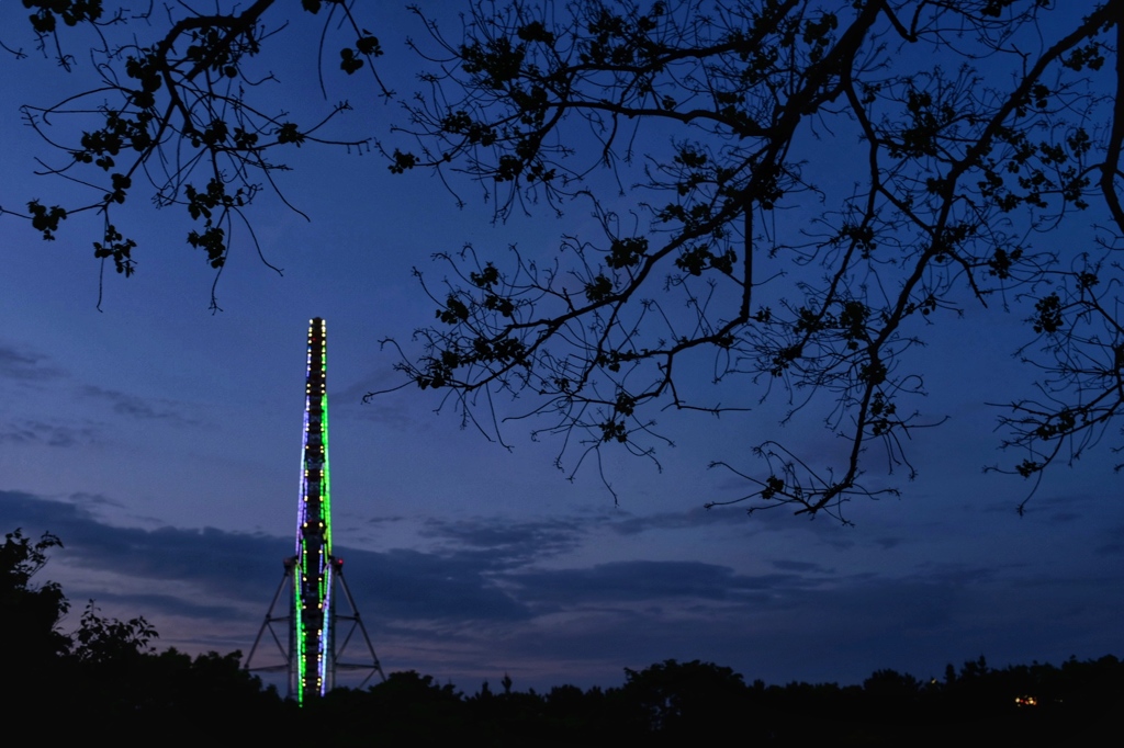 Ferris wheel in the evening #2