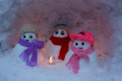 　　雪ダルマ　8 