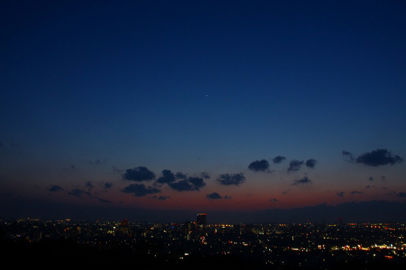 　　一番星見っけ