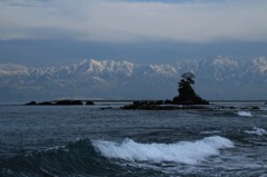 雨晴海岸　(1