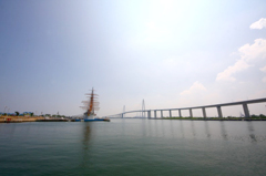 　　新湊夏景