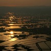 散居村夕景