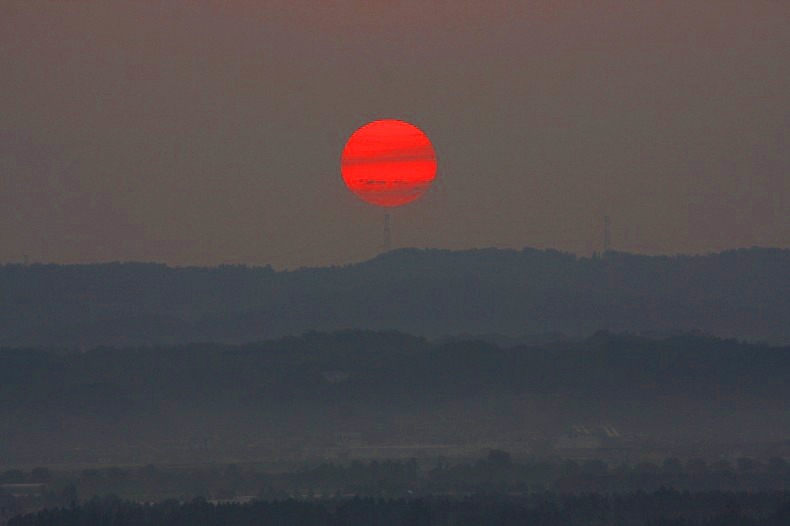 夕陽串刺し