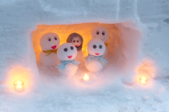 　　雪だるま祭り　12