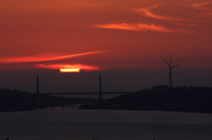 　　　変形夕陽　　4