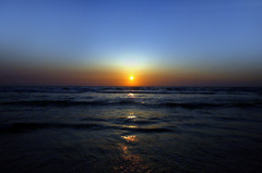 　　　日本海着水まじか