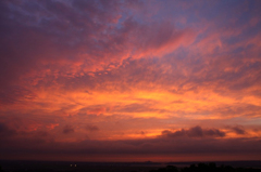 　　　潟の夕景　　2