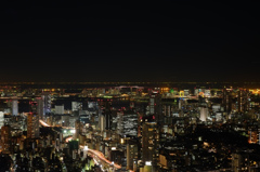 森ビル展望台から