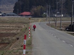 どこまで散歩？