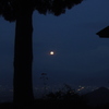 雲間から満月-1