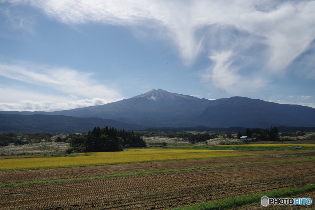 にかほの鳥海山