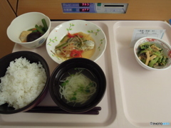 入院した7/4の夕ご飯