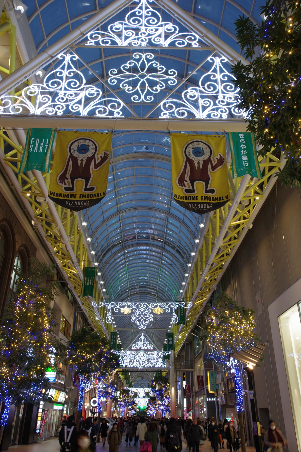 仙台のアーケード